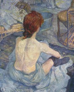 Henri de Toulouse-Lautrec - Femme à sa toilette - 1889